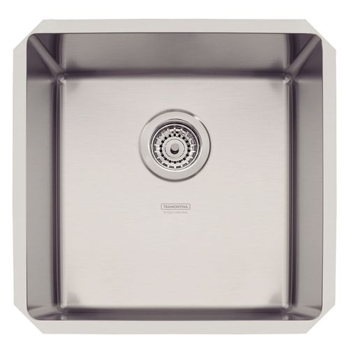 Cuba Tramontina Quadrum Undermount 40x40 94005112 Aço Scotch Brite