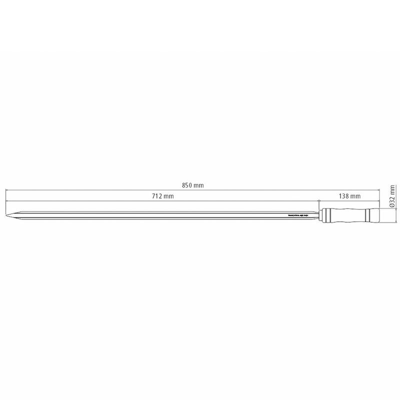 Espeto para Churrasco 95cm - 26418095 - TRAMONTINA P24517