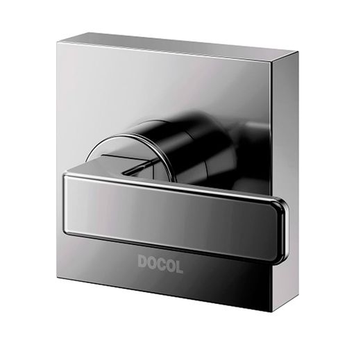 Acabamento para Registro Docol Stillo 823948 DocolBase 1/2", 3/4" e 1" Grafite Polido
