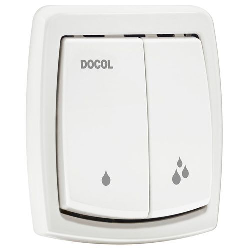 Acabamento para Válvula de Descarga Docol Salvágua Box 566821 Gelo Polar