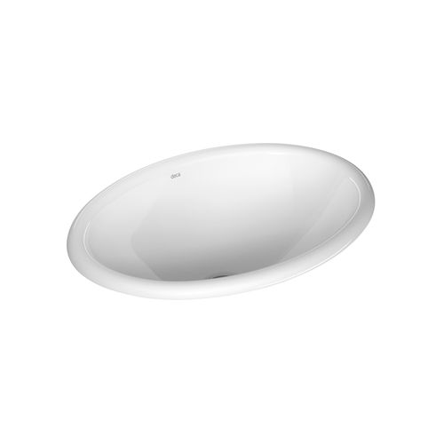 Cuba de Sobrepor Deca 44x31 L.65.17 Oval Branco Gelo