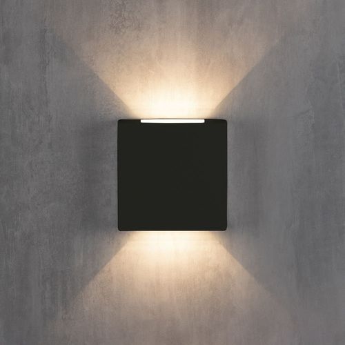 Arandela Blumenau Clean Led Quadrada 3W Bivolt 3000K