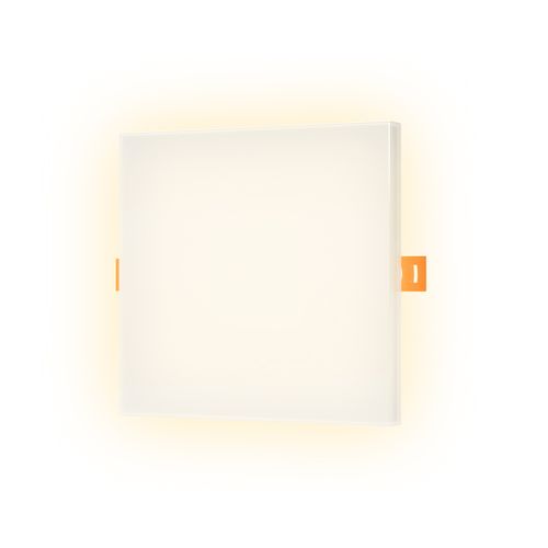 Painel De Led Blumenau Frameless Quadrado Sobrepor/Embutir 24W Bivolt