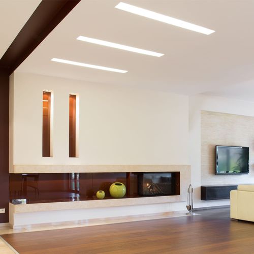 Painel de Led Blumenau Backlight Retangular de Embutir 40W Bivolt