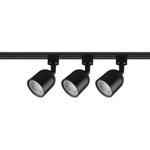 Trilho Com 3 Spots Led Blumenau 15W Bivolt Preto