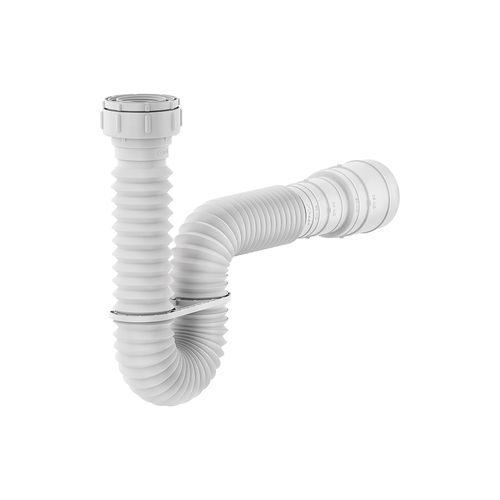 Sifão Sanfonado Extensível Censi 74cm Branco