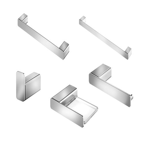 Kit de Acessórios Docol Flat 1014106 Cromado