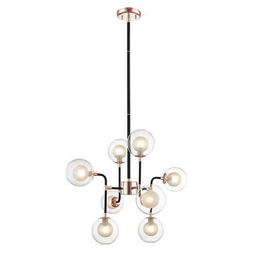 Lustre Pendente Quality Hunt 1262 Cobre G9 Bivolt