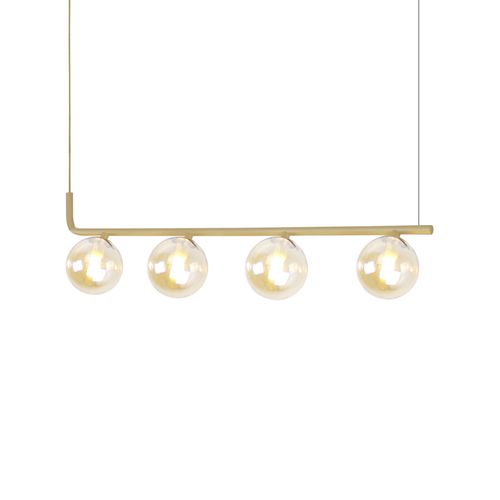 Lustre Pendente Quality Orbit II 1554 Dourado G9 Bivolt