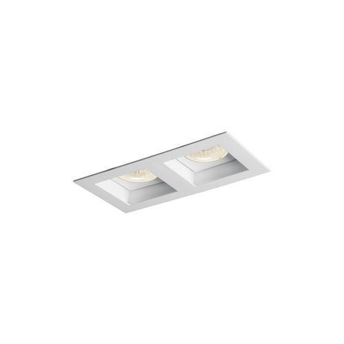 Spot de Embutir Newline Flat para 2 Lâmpadas MR16 Bivolt
