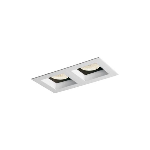 Spot de Embutir Newline Flat para 2 Lâmpadas MR16 Bivolt