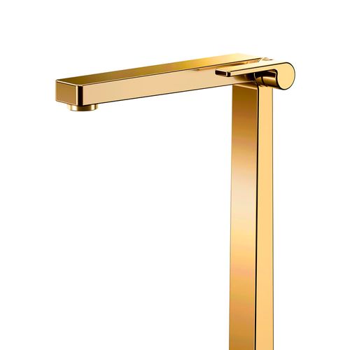 Torneira Docol Stillo 824843 90° de Bancada Ouro Polido