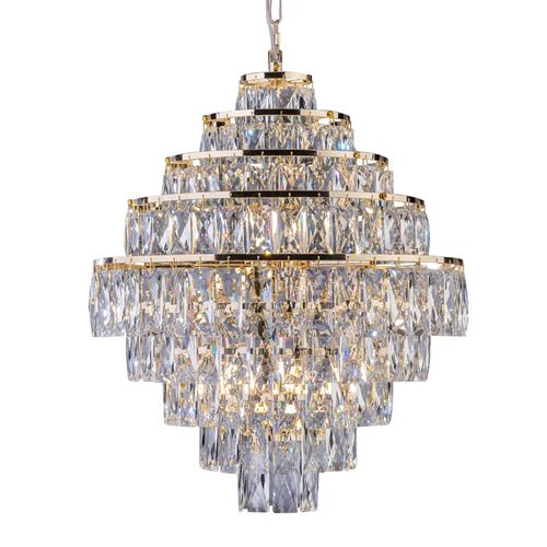 Lustre Pendente Startec Florença Belle Dourado G9 Bivolt