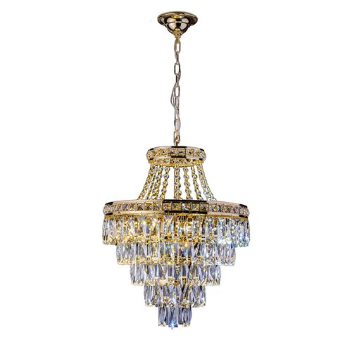 Lustre Pendente Startec Florença Dourado G9 Bivolt