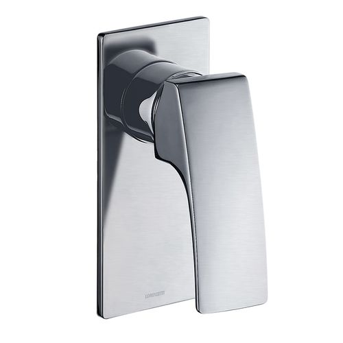 Misturador Monocomando para Chuveiro Lorenzetti LorenLive 2993 N89 Níquel Escovado