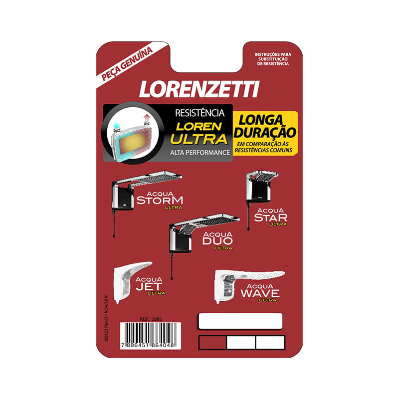 resistencia-lorenzetti-3065-5500w-127v-loren-ultra