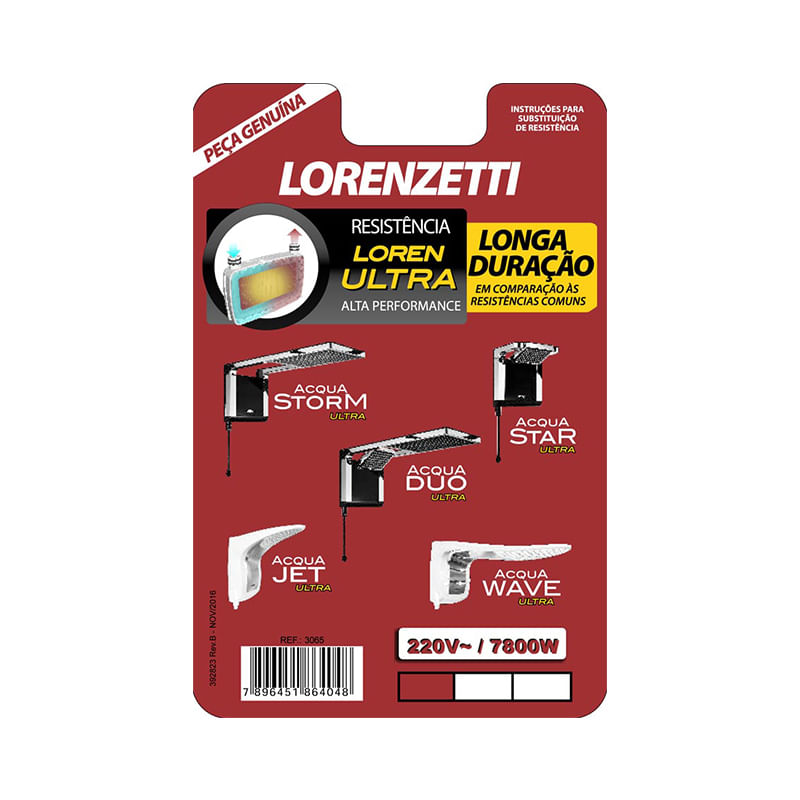 resistencia-lorenzetti-3065-b-7800w-220v-loren-ultra