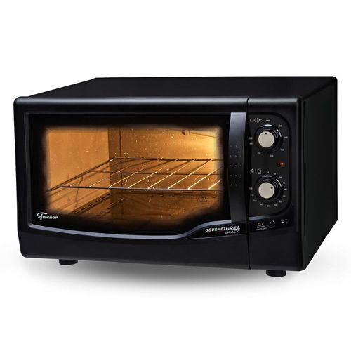 Forno Elétrico De Bancada Fischer Gourmet Grill 44L Preto