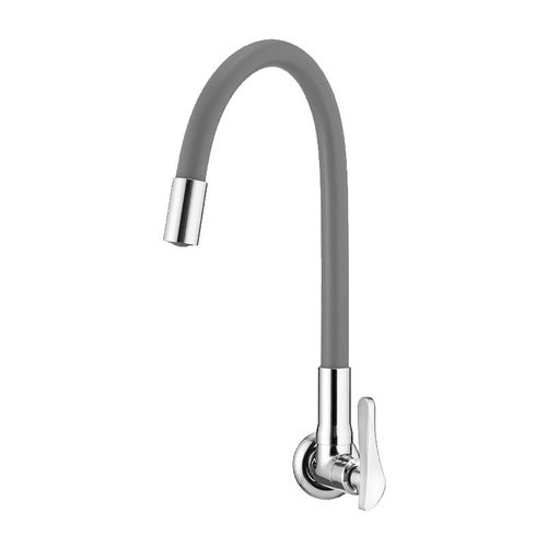 Torneira Lorenzetti Lorenflex 1178 G27 com Bica Flexível de Parede Cinza