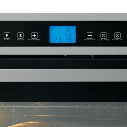 Forno Elétrico de Embutir Fischer Platinium 43L Inox
