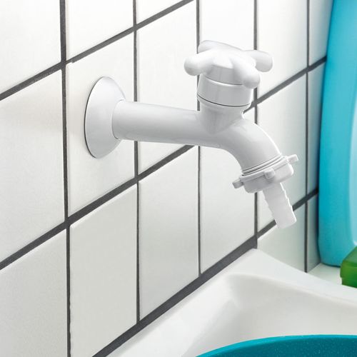 Torneira Plástica para Tanque e Jardim Lorenzetti Brio 1130 F34 de Parede