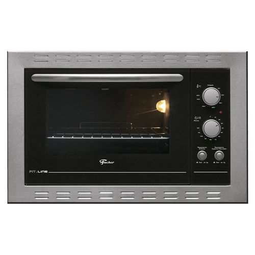 Forno Elétrico de Embutir Fischer Fit Line 44L Inox