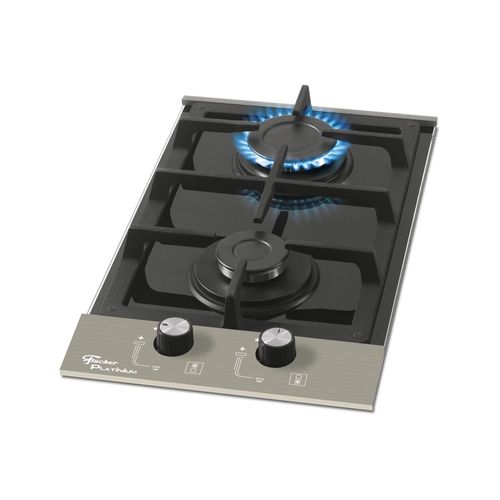 Cooktop a Gás Fischer Platinium 2Q com 2 Bocas Preto