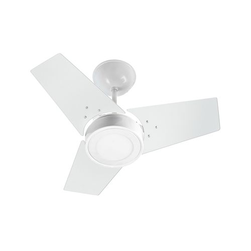 Ventilador De Teto Venti-Delta Fit Led Com 3 Pás Branco
