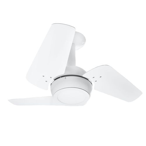 Ventilador De Teto Venti-Delta Loft Led Com 3 Pás Branco