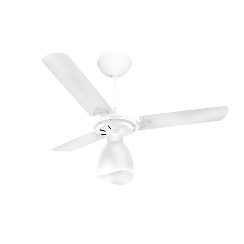 Ventilador De Teto Venti-Delta New Delta Light Com 3 Pás Branco