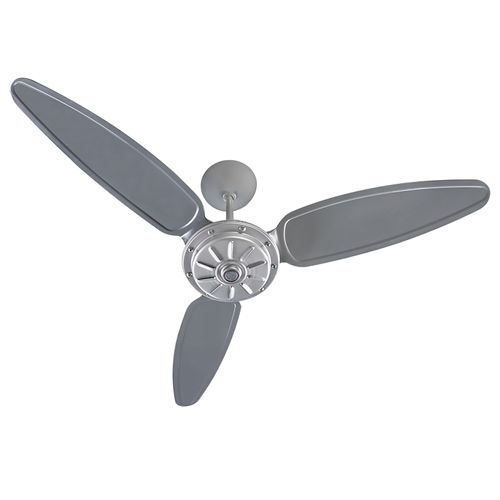 Ventilador de Teto Ventisol Comercial 3 Pás Cinza