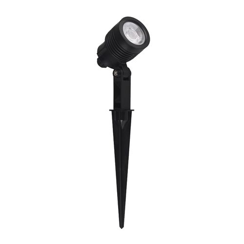 Espeto Para Jardim Germany Clear Led 3W Bivolt Preto