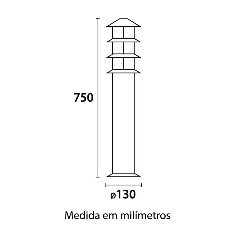 poste-balizador-germany-oriental-75cm-e27-bivolt-preto-3