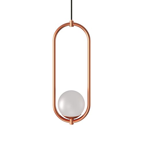 Lustre Pendente Orluce Globe IV OR1536 Cobre G9 Bivolt