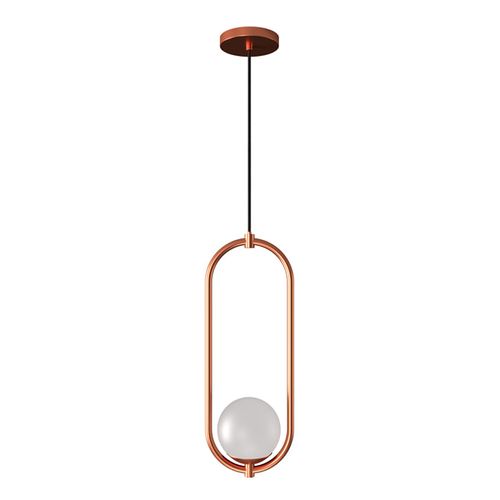 Lustre Pendente Orluce Globe IV OR1536 Cobre G9 Bivolt