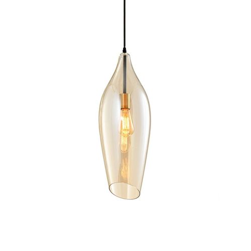 Lustre Pendente Orluce Vino200 OR1233 Âmbar E27 Bivolt