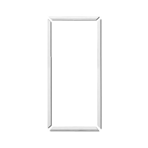 Kit Boiserie Rodameio de EVA Autocolante RM61 3,8cm 40x90  Branco