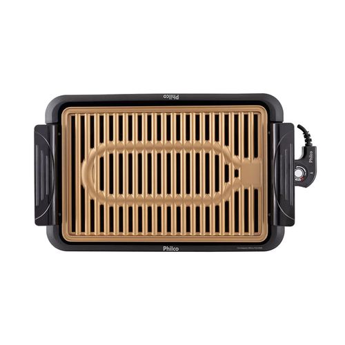 Churrasqueira Elétrica Philco PCQ1200D Dourada