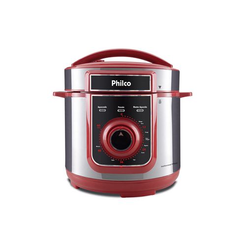 Panela de Pressão Elétrica Philco PPP04VI 4L Vermelha