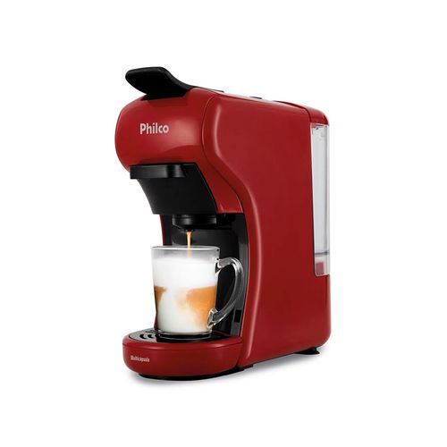Cafeteira Multicápsulas Philco PCF19VP Vermelha