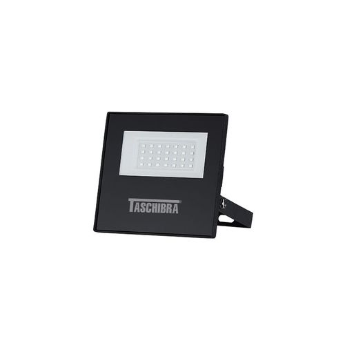 Refletor Taschibra TR LED Slim 30W Preto Bivolt