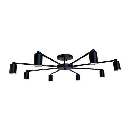 Plafon Lumix LN1005 Preto E27 Bivolt