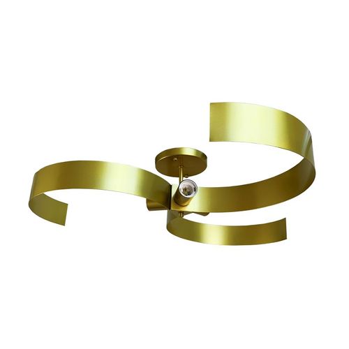 Plafon Lumix LN1019 Dourado E27 Bivolt