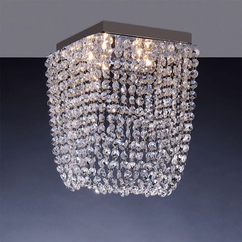 Plafon Llum Pandora Quadrado 20cm G9 Bivolt