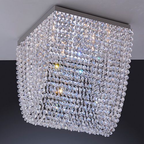 Plafon Llum Pandora Quadrado 30cm G9 Bivolt
