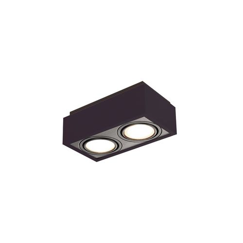Spot de Sobrepor Newline Box para 2 Lâmpadas AR70 GU10 Bivolt