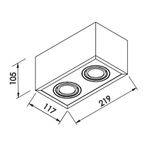 spot-de-sobrepor-newline-box-para-2-lampadas-ar70-gu10-bivolt-branco-e-preto-2