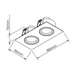 spot-de-embutir-newline-lisse-ii-para-2-lampadas-mr16-gu10-bivolt-branco-2