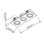 spot-de-embutir-newline-lisse-ii-para-3-lampadas-par-20-e27-bivolt-branco-2