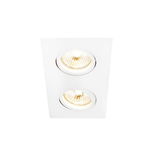 Spot de Embutir Newline Lisse II para 2 Lâmpadas AR70 GU10 Bivolt